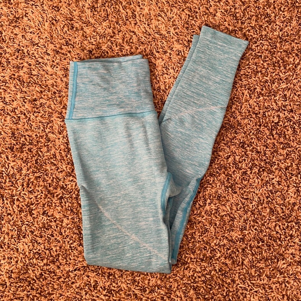 Alphalete Revival Blue Leggings Sz Sm